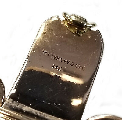 14K Tiffany & Co Retro Bracelet Vintage Yellow Rose Gold