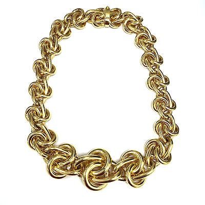 18K Yellow Gold Neiman Marcus Beladora Chain Necklace