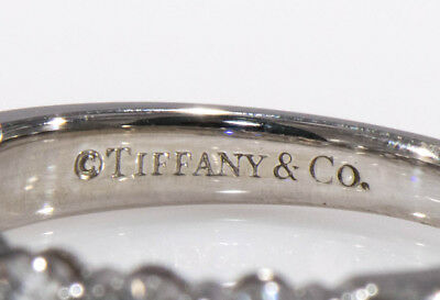 Platinum Tiffany & Co. Diamond Ring 7 Stone