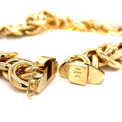 18K Yellow Gold Neiman Marcus Beladora Chain Necklace