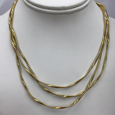 18K Marco Bicego Necklace Yellow Gold