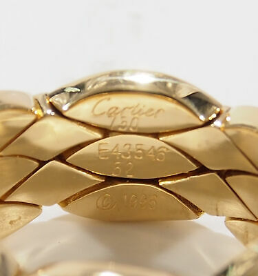 18K Cartier Ring Flexible Yellow Gold