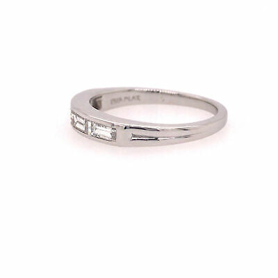 Tiffany & Co. Baguette Diamond Band in Platinum