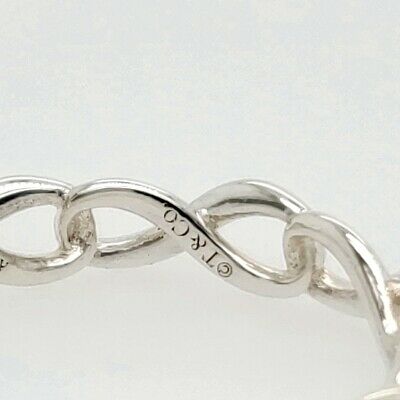 Sterling Silver Tiffany & Co Infinity Ring